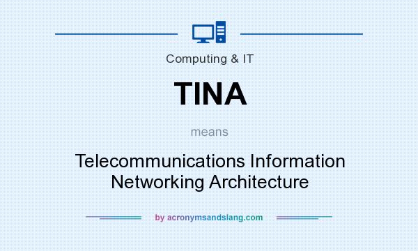 What does TINA mean? It stands for Telecommunications Information Networking Architecture