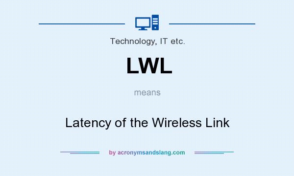 What does LWL mean? It stands for Latency of the Wireless Link