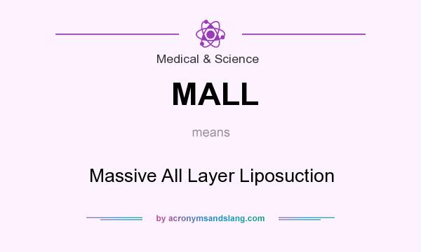 What does MALL mean? It stands for Massive All Layer Liposuction