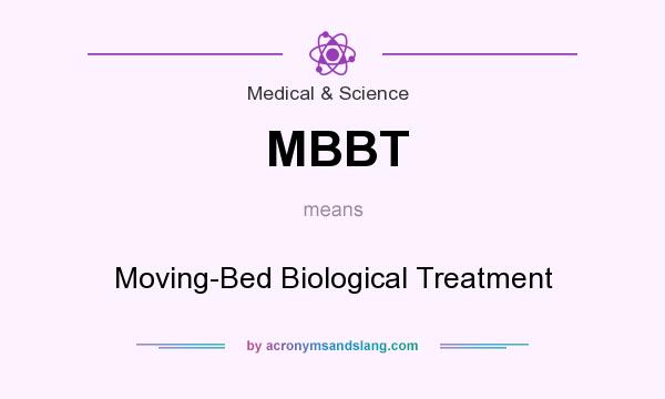 What does MBBT mean? It stands for Moving-Bed Biological Treatment