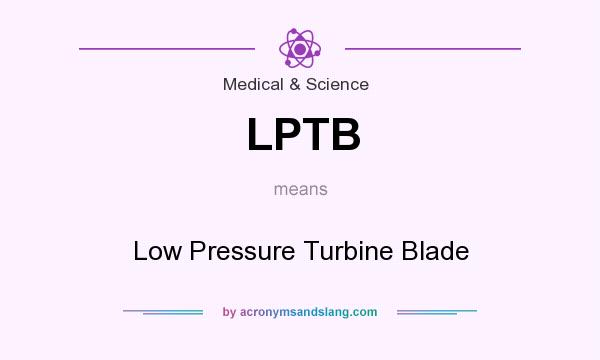 What does LPTB mean? It stands for Low Pressure Turbine Blade