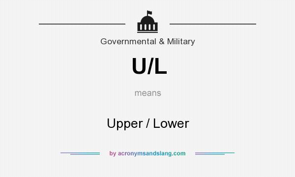 What does U/L mean? It stands for Upper / Lower