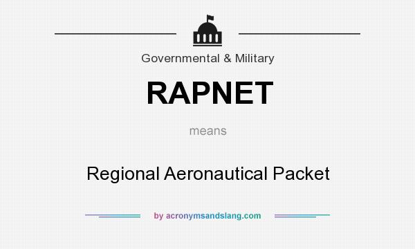 What does RAPNET mean? It stands for Regional Aeronautical Packet