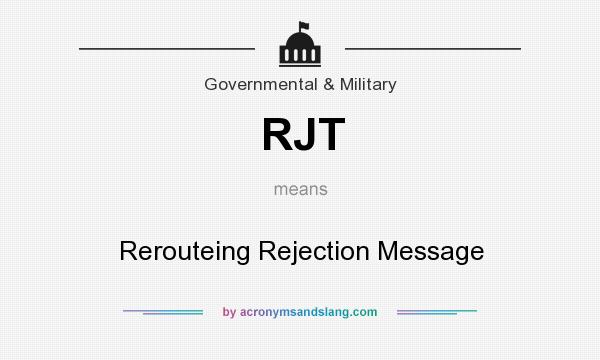 What does RJT mean? It stands for Rerouteing Rejection Message