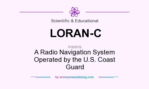 What does LORAN-C mean? It stands for A Radio Navigation System Operated by the U.S. Coast Guard