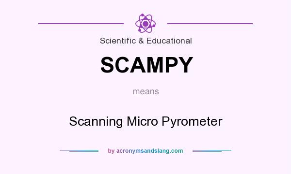 What does SCAMPY mean? It stands for Scanning Micro Pyrometer