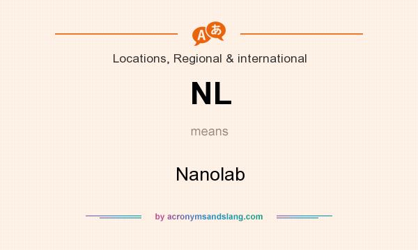 What does NL mean? It stands for Nanolab