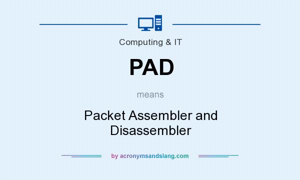What does PAD mean? It stands for Packet Assembler and Disassembler