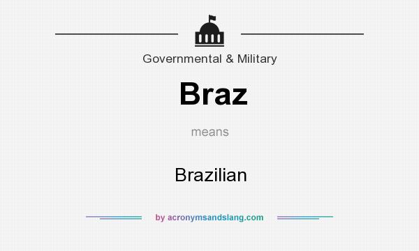 What does Braz mean? It stands for Brazilian