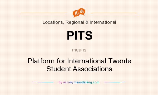 What does PITS mean? It stands for Platform for International Twente Student Associations