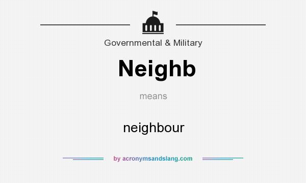 What does Neighb mean? It stands for neighbour