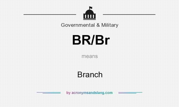 What does BR/Br mean? It stands for Branch