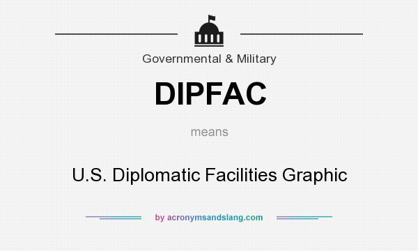 What does DIPFAC mean? It stands for U.S. Diplomatic Facilities Graphic