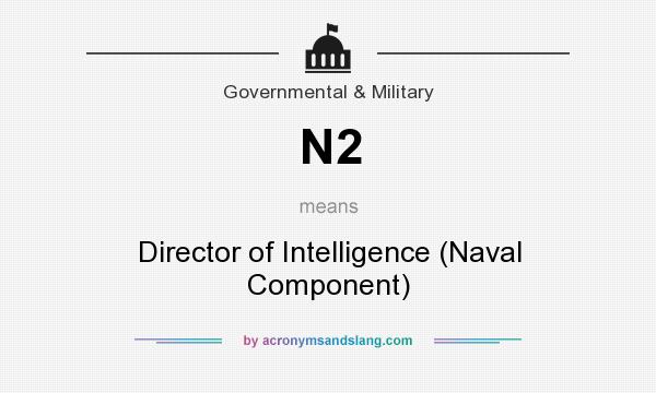 What does N2 mean? It stands for Director of Intelligence (Naval Component)