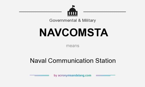 What does NAVCOMSTA mean? It stands for Naval Communication Station