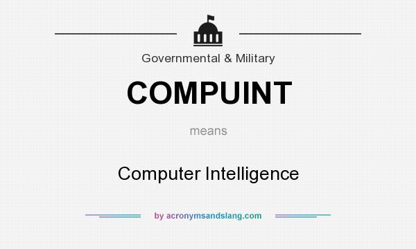What does COMPUINT mean? It stands for Computer Intelligence