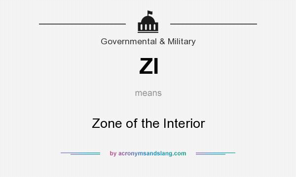 What does ZI mean? It stands for Zone of the Interior