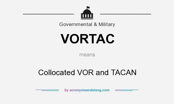What does VORTAC mean? It stands for Collocated VOR and TACAN