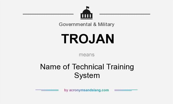 What does TROJAN mean? It stands for Name of Technical Training System