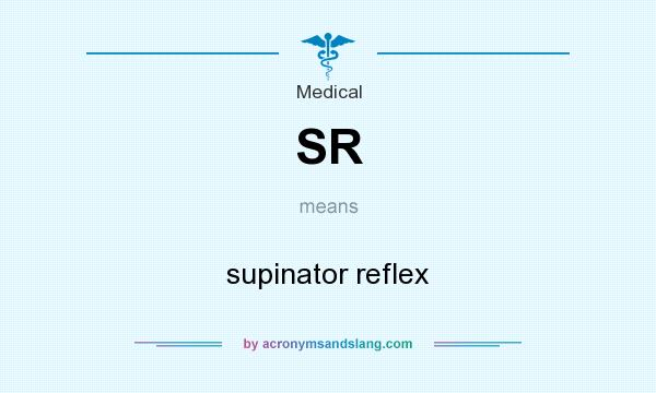 What does SR mean? It stands for supinator reflex