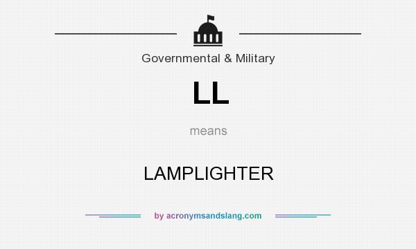 What does LL mean? It stands for LAMPLIGHTER