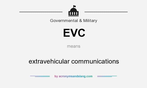 What does EVC mean? It stands for extravehicular communications