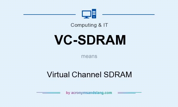 What does VC-SDRAM mean? It stands for Virtual Channel SDRAM