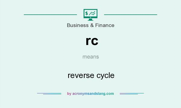 What does rc mean? It stands for reverse cycle