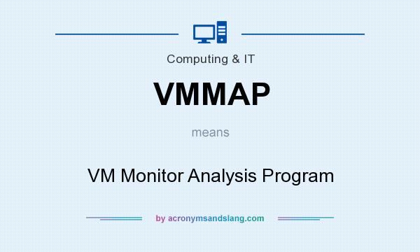 What does VMMAP mean? It stands for VM Monitor Analysis Program