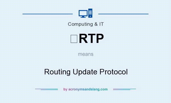 What does RTP mean? It stands for Routing Update Protocol