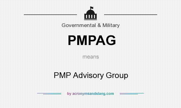 What does PMPAG mean? It stands for PMP Advisory Group