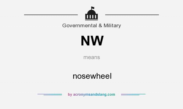 What does NW mean? It stands for nosewheel
