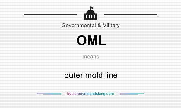 What does OML mean? It stands for outer mold line