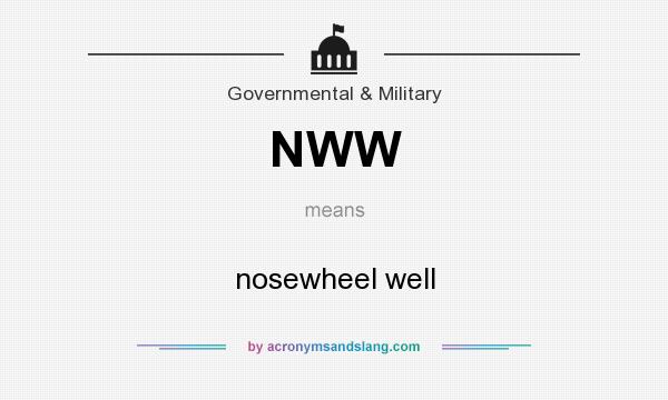 What does NWW mean? It stands for nosewheel well