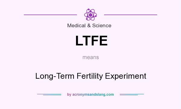 What does LTFE mean? It stands for Long-Term Fertility Experiment
