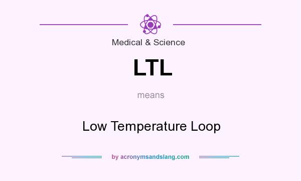 What does LTL mean? It stands for Low Temperature Loop