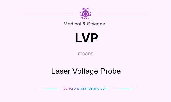 What does LVP mean? It stands for Laser Voltage Probe