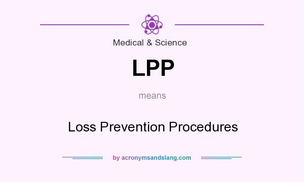 What does LPP mean? It stands for Loss Prevention Procedures