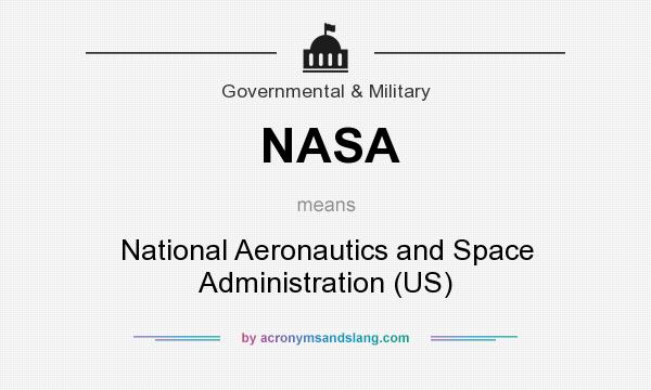 What does NASA mean? It stands for National Aeronautics and Space Administration (US)