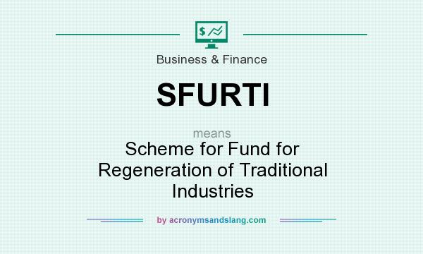 What does SFURTI mean? It stands for Scheme for Fund for Regeneration of Traditional Industries