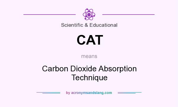 What does CAT mean? It stands for Carbon Dioxide Absorption Technique