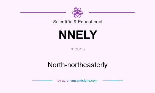 What does NNELY mean? It stands for North-northeasterly