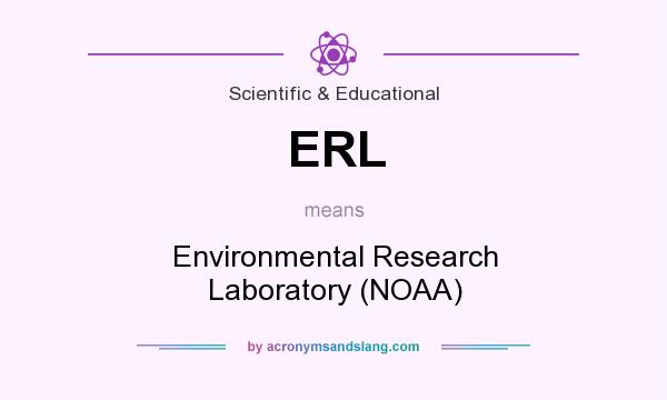 What does ERL mean? It stands for Environmental Research Laboratory (NOAA)