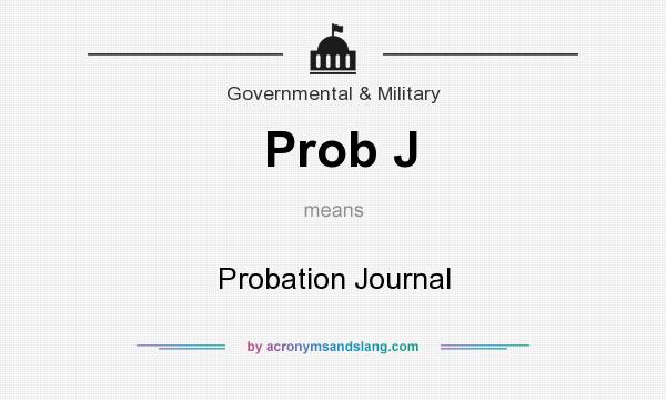 What Does Prob J Mean Definition Of Prob J Prob J Stands For 