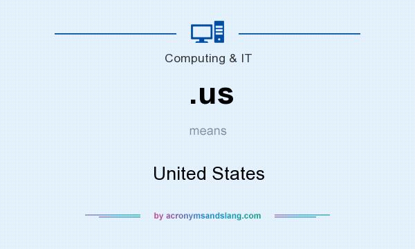 What does .us mean? It stands for United States