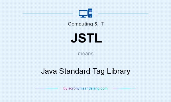 What does JSTL mean? It stands for Java Standard Tag Library