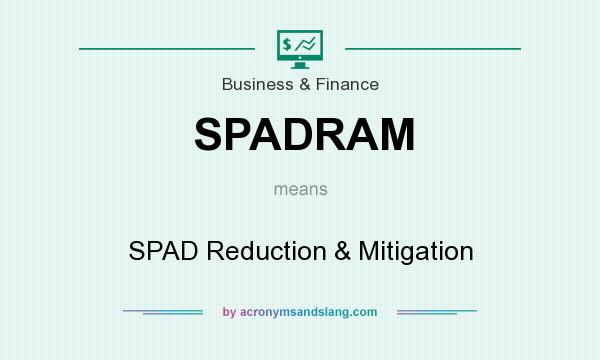 What does SPADRAM mean? It stands for SPAD Reduction & Mitigation