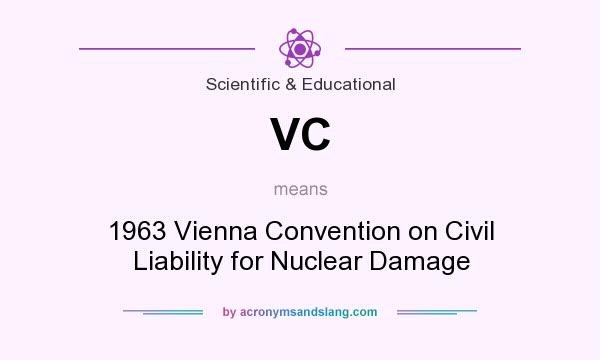 What does VC mean? It stands for 1963 Vienna Convention on Civil Liability for Nuclear Damage