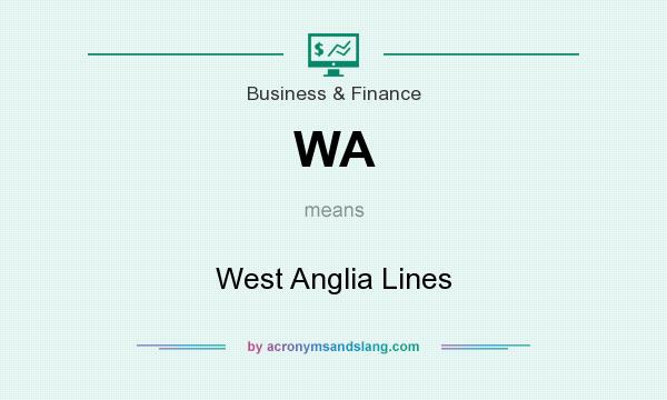 What does WA mean? It stands for West Anglia Lines