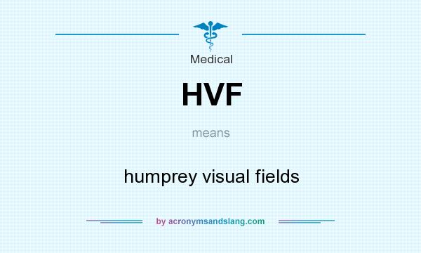 What does HVF mean? It stands for humprey visual fields